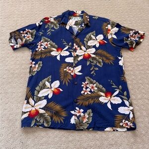 Two Palms Hawaiian Orchid Shirt